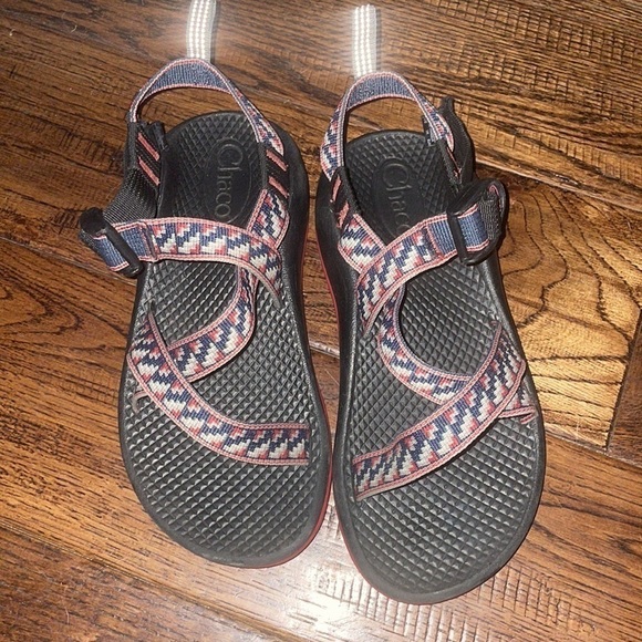 Chaco Red Z/1 Ecotread Sports Water Sandals - Picture 1 of 3